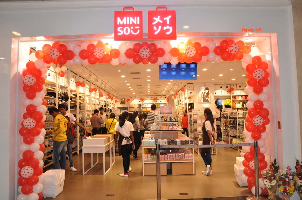 Miniso store at kumar pacific